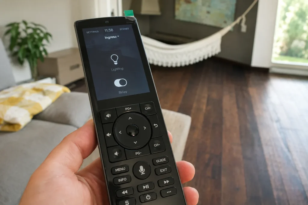 Un control de luces globales de la casa